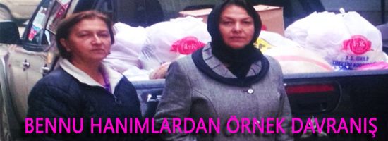 Bennu Hanımlar Derneğinden Örnek Davranış
